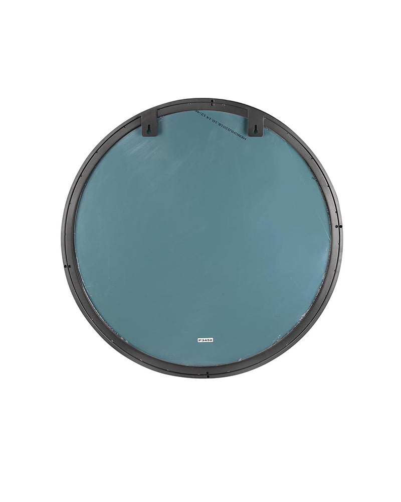 Nero - Black hairdressing mirror - ø90